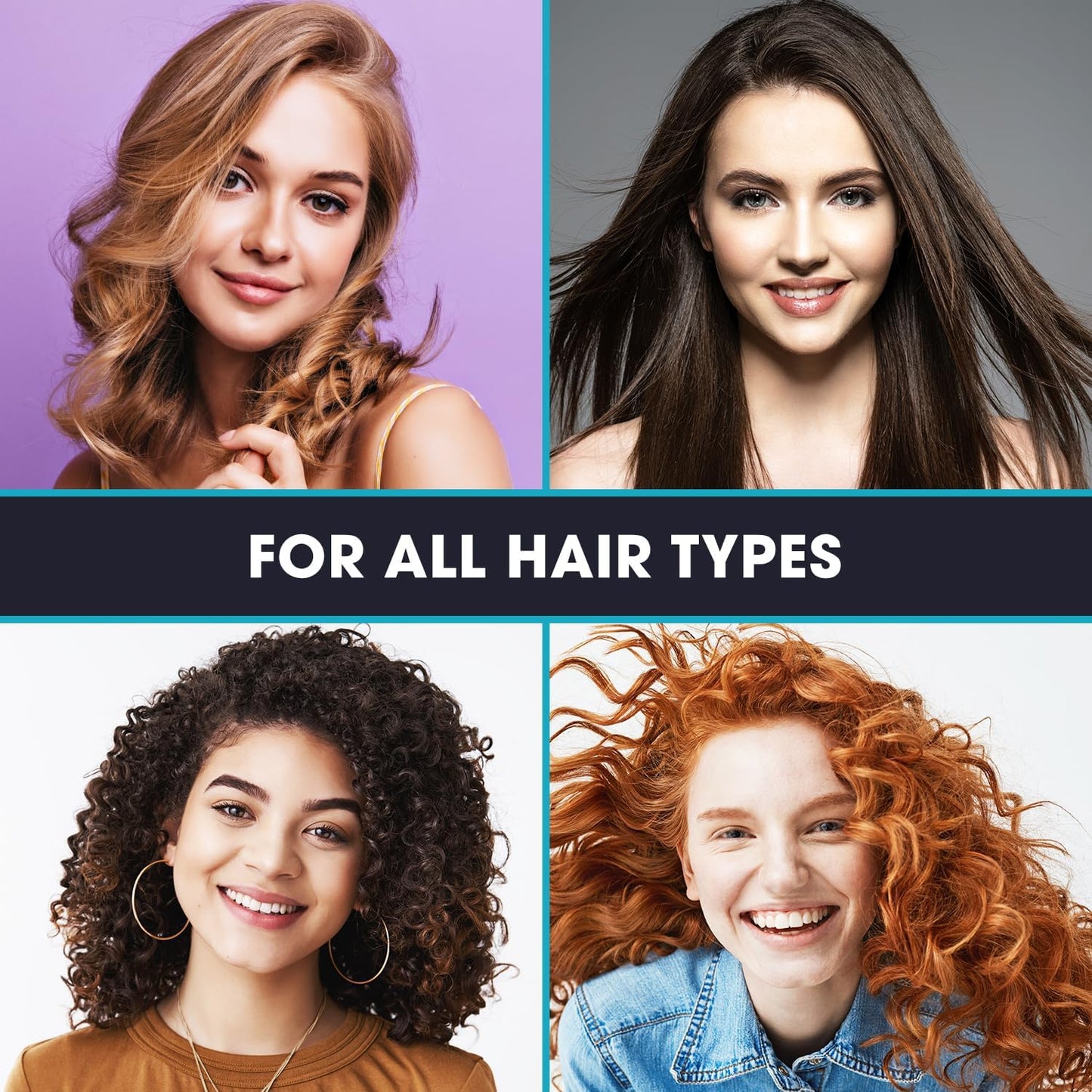 Iron-Free Bariatric Multivitamin Shampoo & Conditioner for Hair Loss - Women & Men DHT Blocker Formula by Shiny Leaf