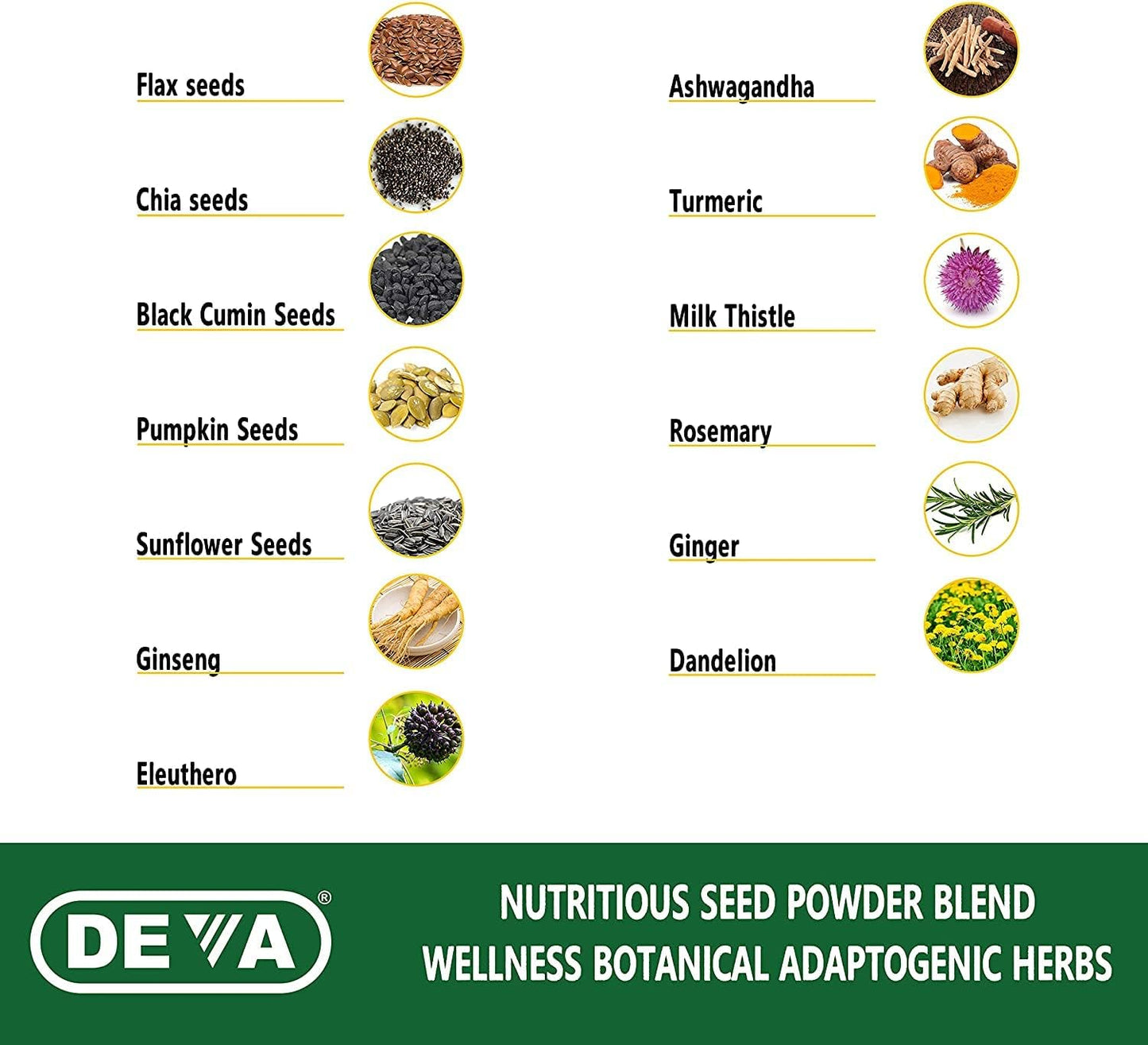 Iron-Free Vegan Multivitamin with Antioxidants, Probiotics, and Super Mushrooms - 2 Pack of 90 Tablets