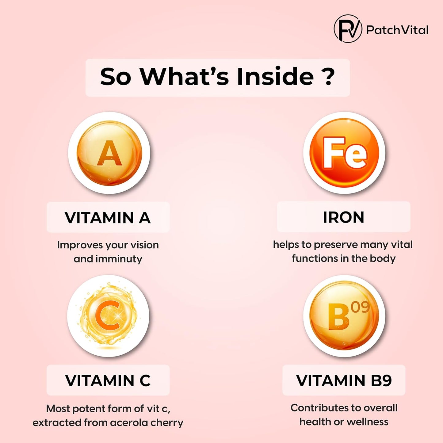 Iron Infusion Patch for Vitality Boost and Increased Energy Levels