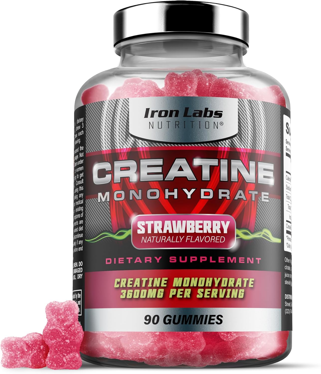 Iron Labs Nutrition Muscle Gummy Bundle - Enhanced Performance Bundle for Men - Creatine & Testosterone Gummies