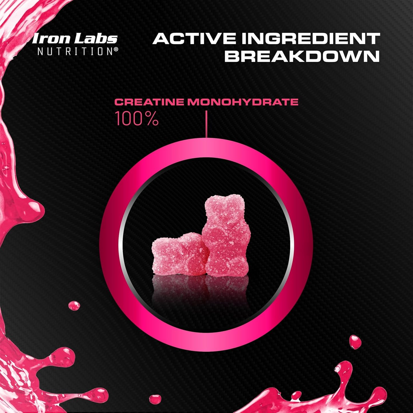 Iron Labs Nutrition Muscle Gummy Bundle - Enhanced Performance Bundle for Men - Creatine & Testosterone Gummies