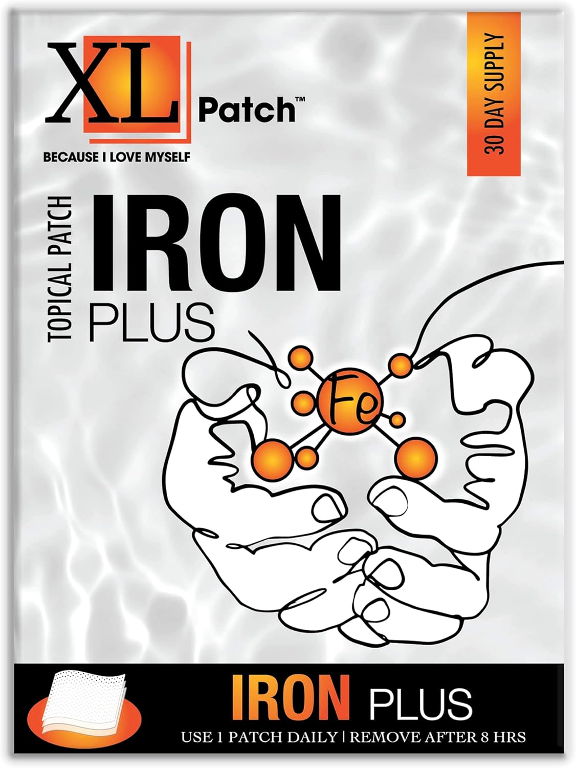 Iron Plus XLPATCH - 30-Day Supply for Enhanced Wellness and Energy