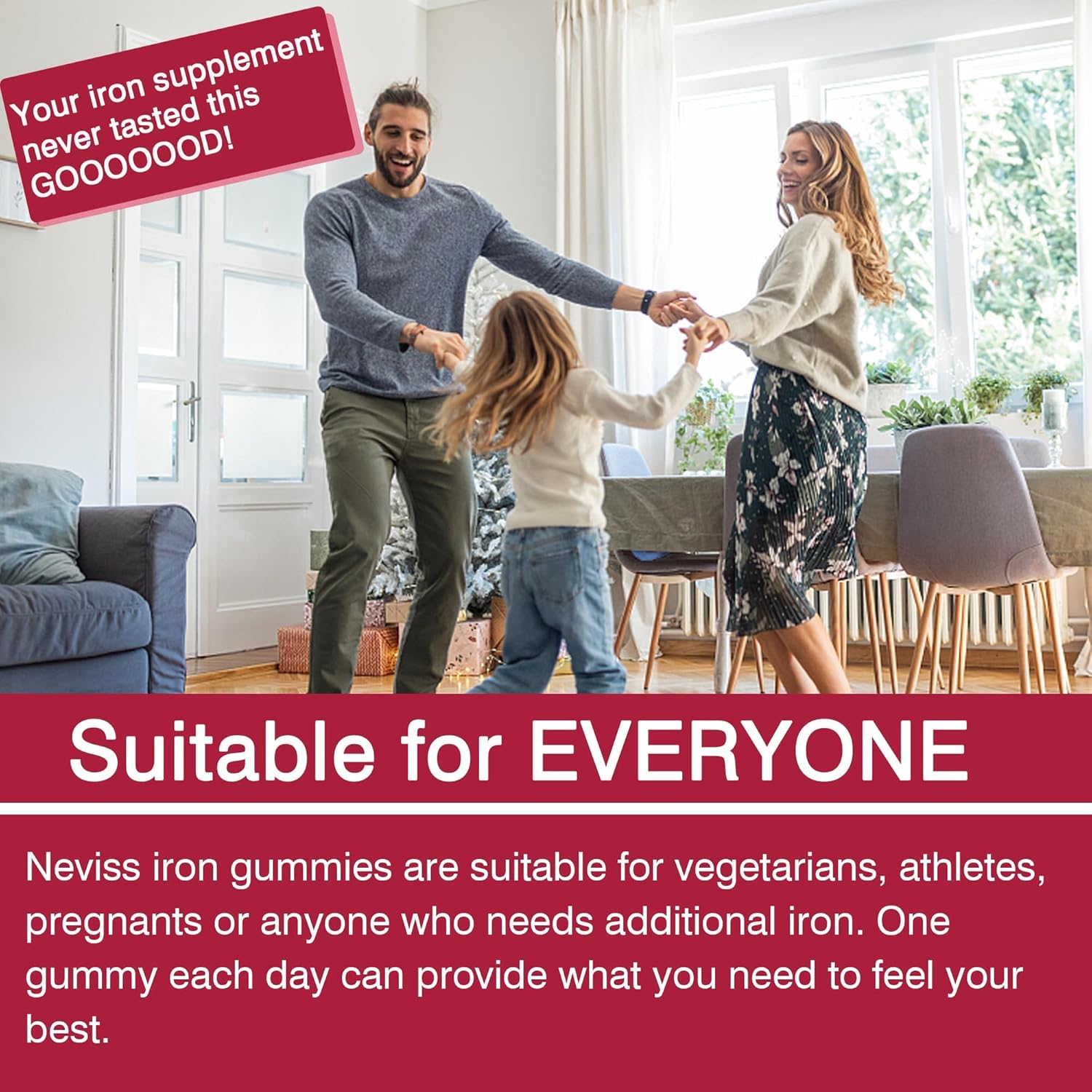 Iron, Zinc, and Copper Gummies for Boosting Immunity and Energy