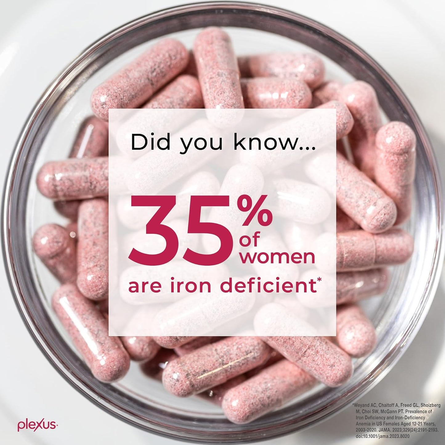 IronWoman™ Multivitamin Supplement with Plexus® Formula for Women's Health - Boost Energy and Support Immune System