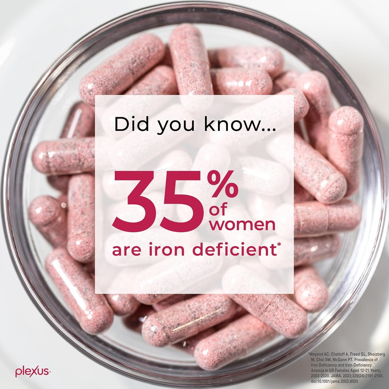 IronWoman™ Multivitamin Supplement with Plexus® Formula for Women's Health - Boost Energy and Support Immune System