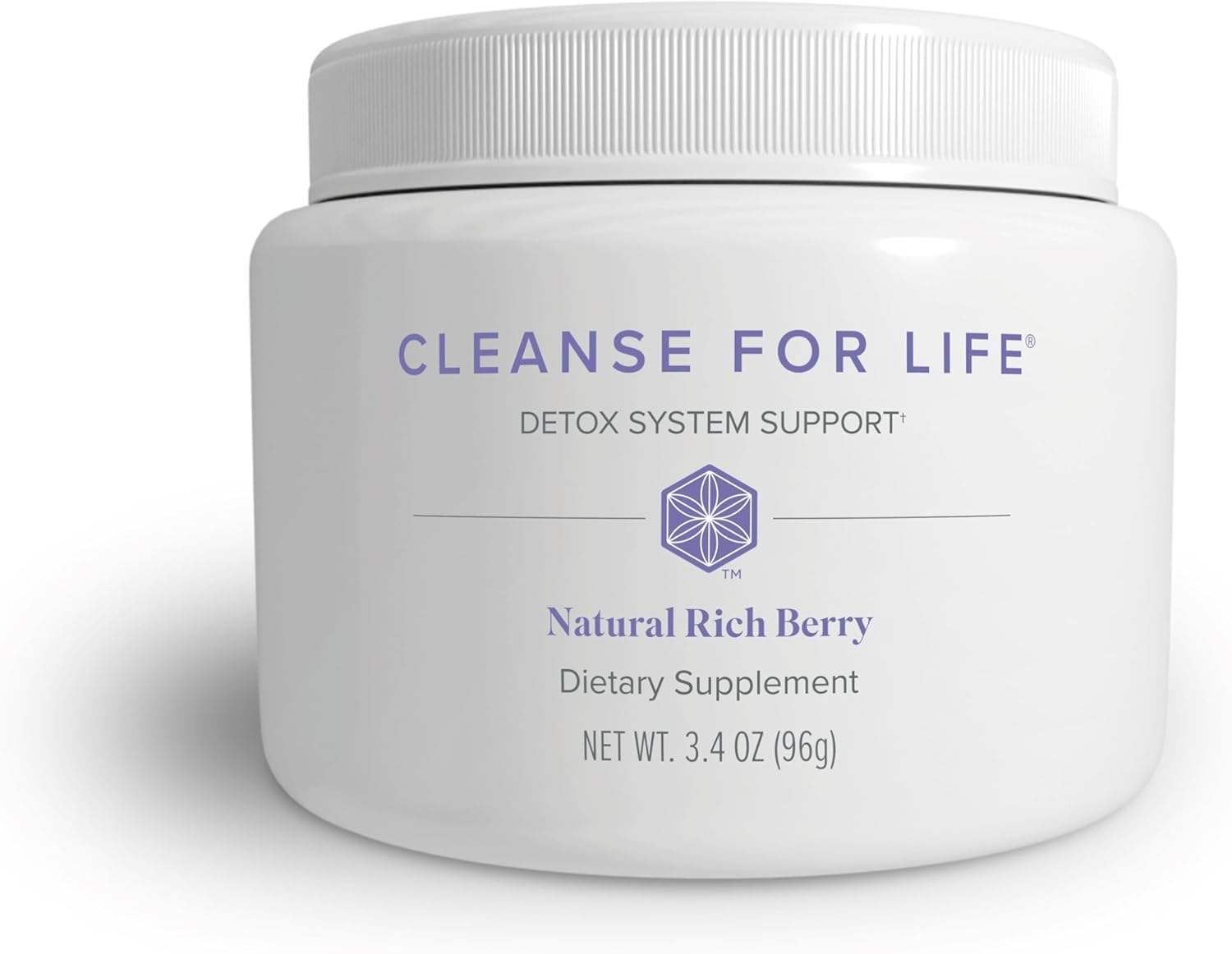 Isagenix Cleanse for Life Powder Supplement - No Laxatives or Diuretics - Supports Metabolism - Vitamin B12 & Niacin - Rich Berry Flavor - 3.4 Oz