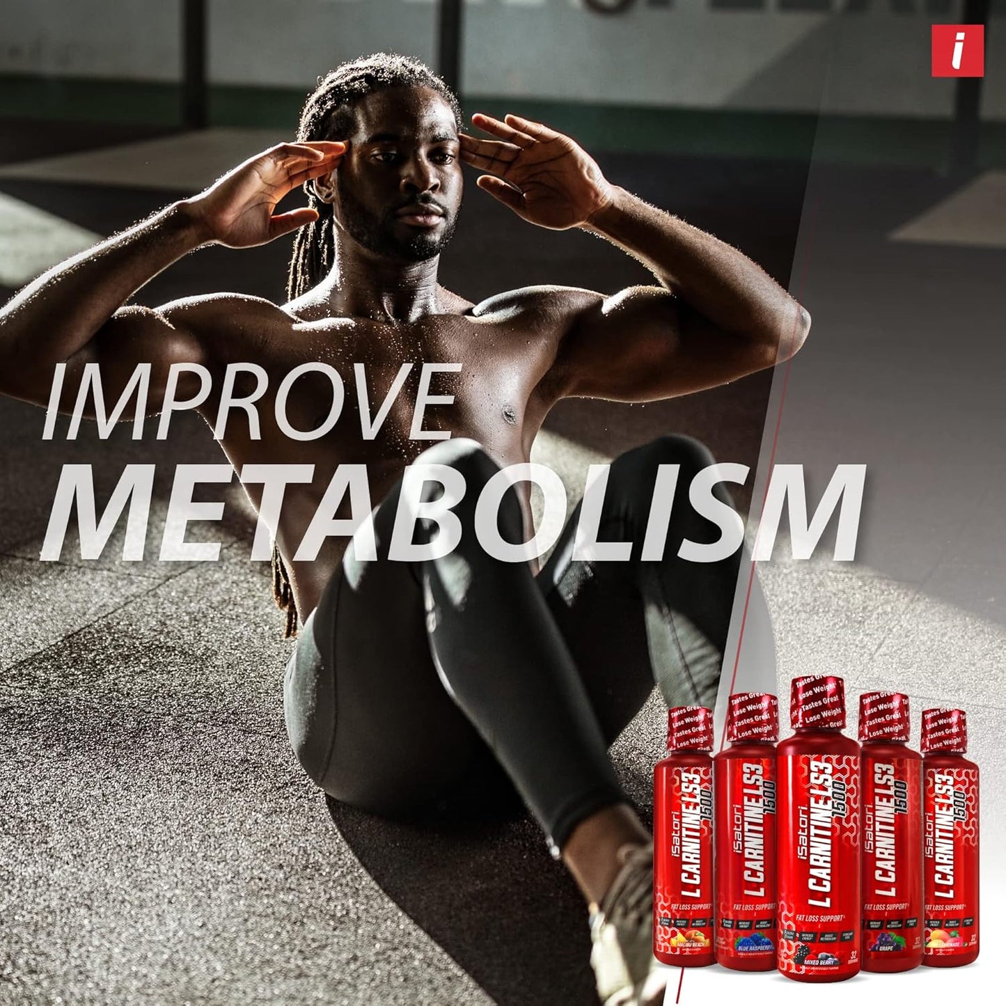 iSatori L-Carnitine LS3 Grape 1500mg Liquid with Ultra CLA Softgels - 32 Servings, Acetyl L-Carnitine, Omega 3 6 9 Safflower Oil