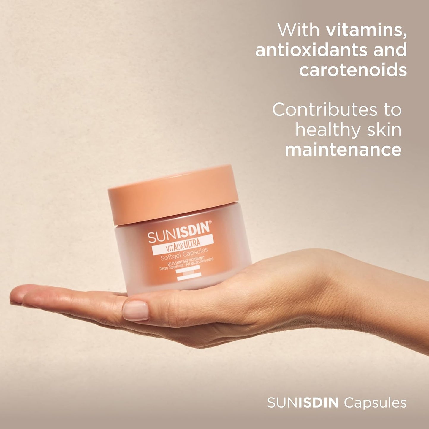 ISDIN Sunisdin Anti-Aging Capsules with Daily Antioxidants, 30 Capsules