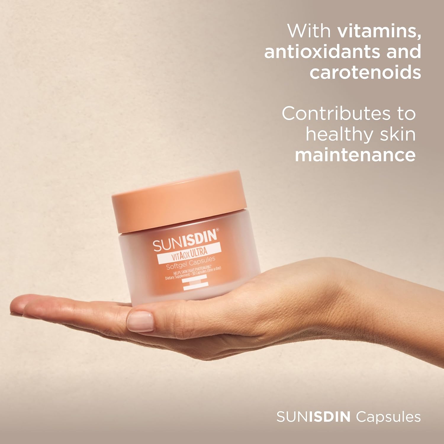 ISDIN Sunisdin Anti-Aging Capsules with Daily Antioxidants, 30 Capsules