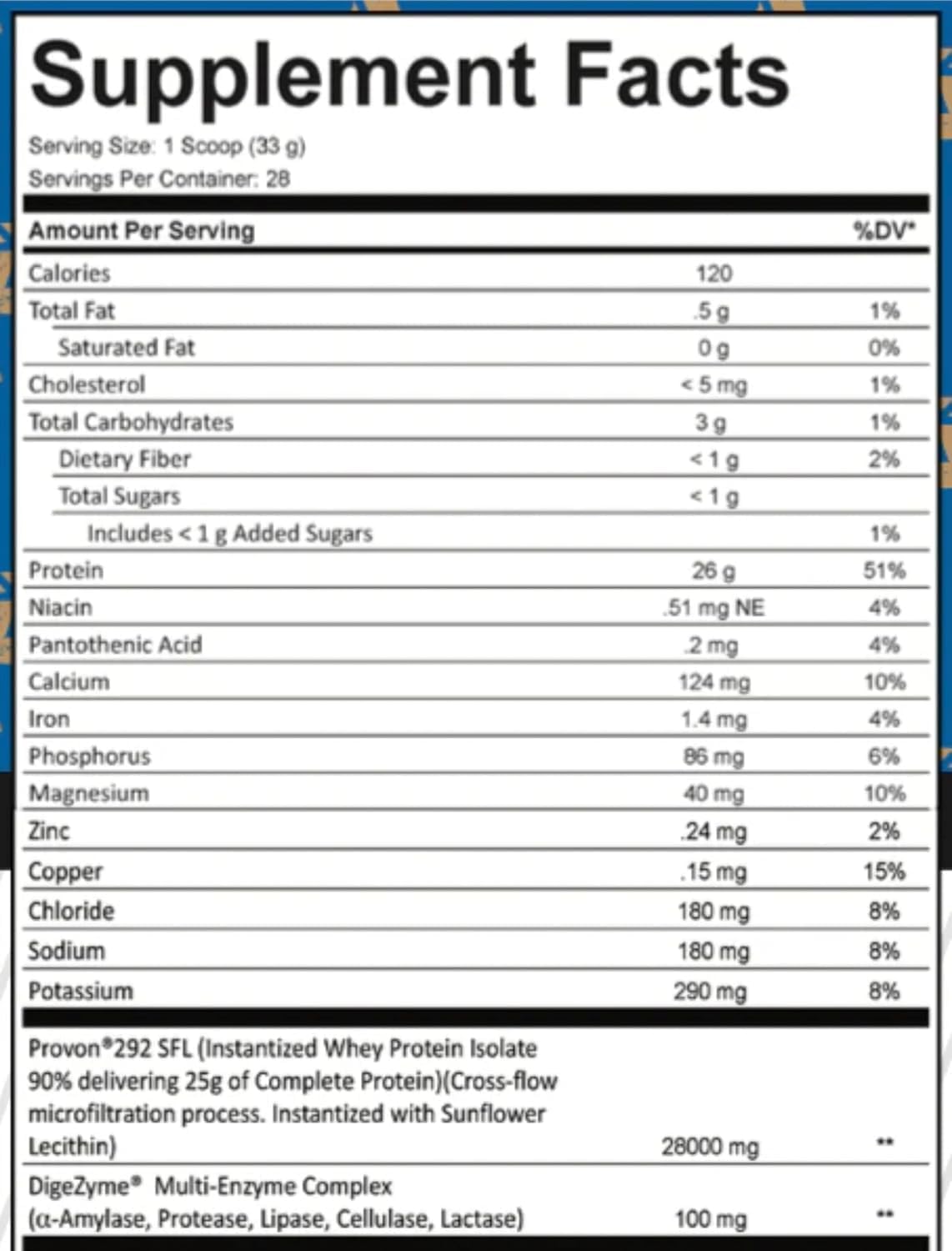 Isolean 100% Whey Protein Isolate for Fast Absorption - Low Sugar, Maximize Recovery - 25g Per Serving - Pumpkin Pie Flavor - 28 Servings