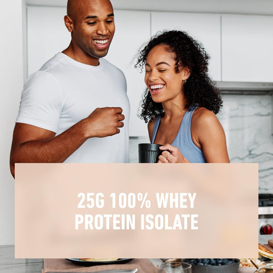 Isopure Zero Carb Whey Protein Isolate Powder, Unflavored, 25g Protein, 4.5 Lbs - Lactose & Gluten Free, Enriched with Vitamins - 50 Servings