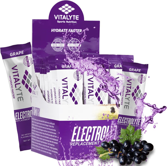 Isotonic Electrolyte Powder Packets for Sports Nutrition and Hydration - Vitalyte Dehydration Relief Packets