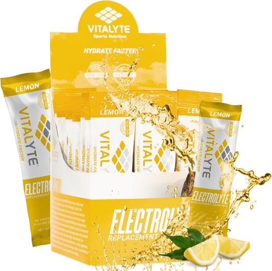 Isotonic Electrolyte Powder Packets for Sports Nutrition and Dehydration Relief