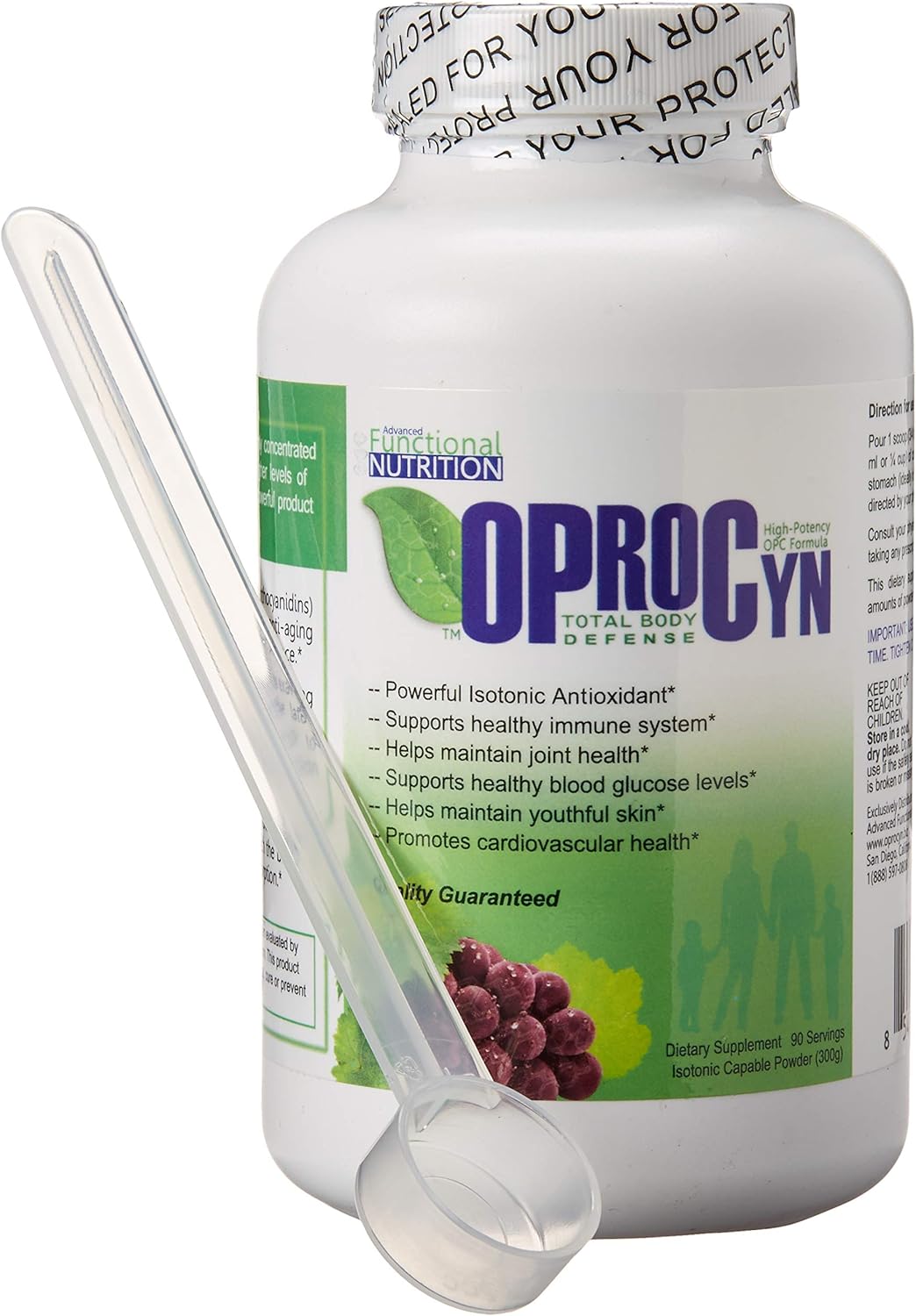 Isotonic OPC 3 Month Supplement by OProCyn - 300g Drink Powder