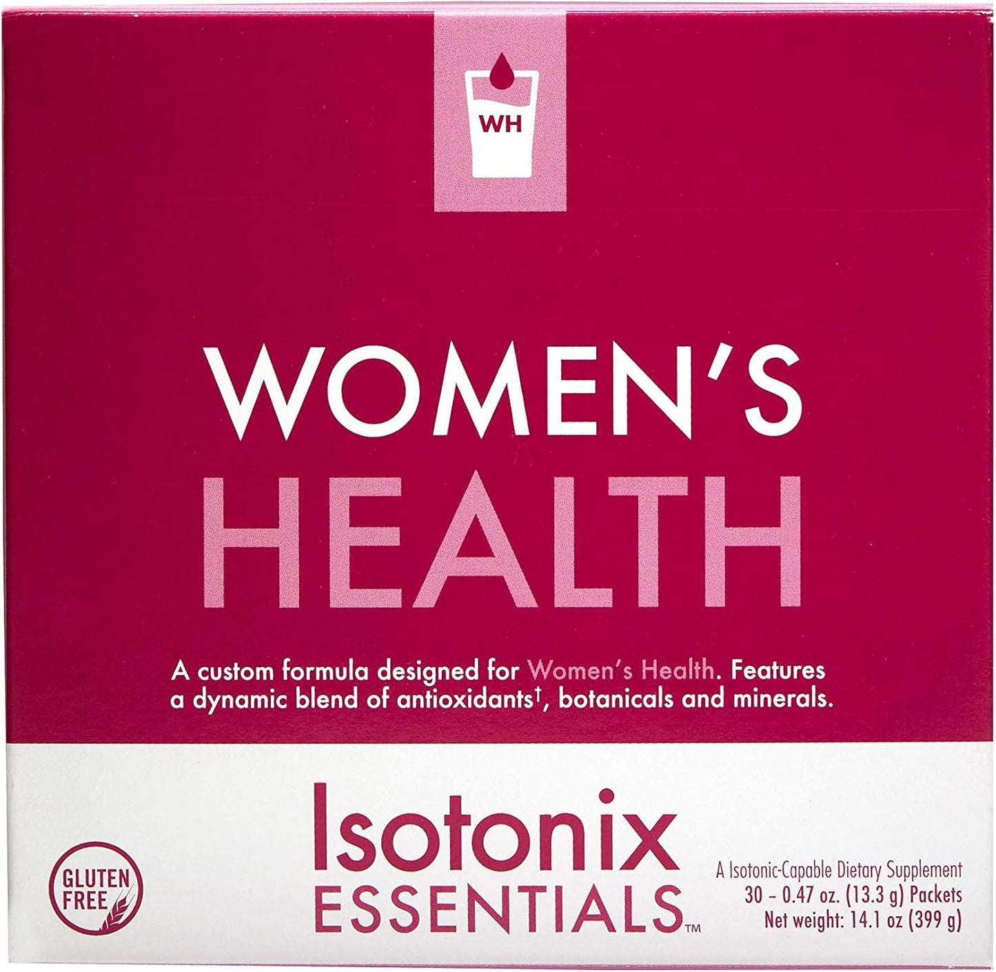 Isotonix Essentials Women's Health Multivitamin with Collagen, Vitamin C, Probiotics - Supports Hair, Skin & Nails, Immune Health, Vitality - 30 Packets