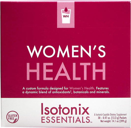 Isotonix Essentials Women's Health Multivitamin with Collagen, Vitamin C, Probiotics - Supports Hair, Skin & Nails, Immune Health, Vitality - 30 Packets