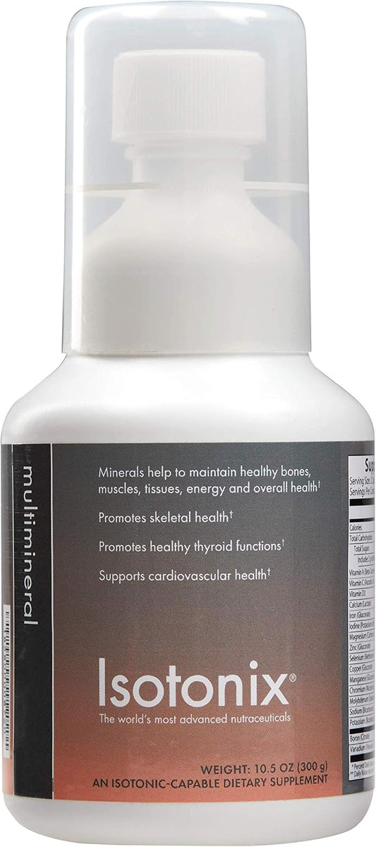 Isotonix Multi-Mineral Supplement with Magnesium Glycinate, Vitamin D, Zinc, Calcium & Vitamin C - Supports Bone Strength, Muscle Function, Immune Health, and Energy - 45 Servings