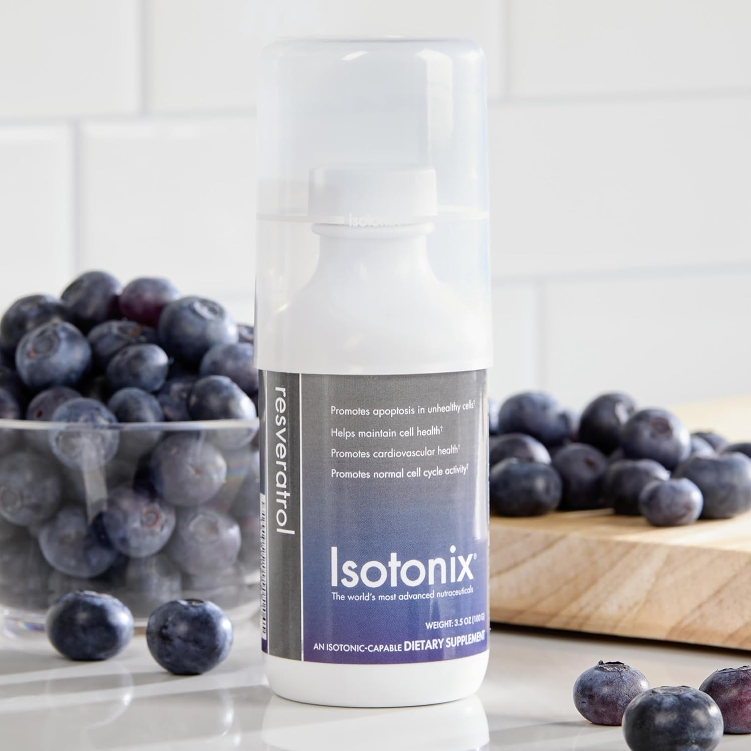 Isotonix OPC-3 Resveratrol Supplement with Resveravine, BioVin, and VitaBlue for Cellular Health and Antioxidant Protection - 30 Servings