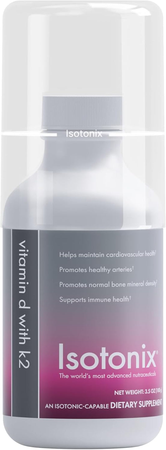 Isotonix Vitamin D with K2 for Bone Health and Immune Support - 30 Servings