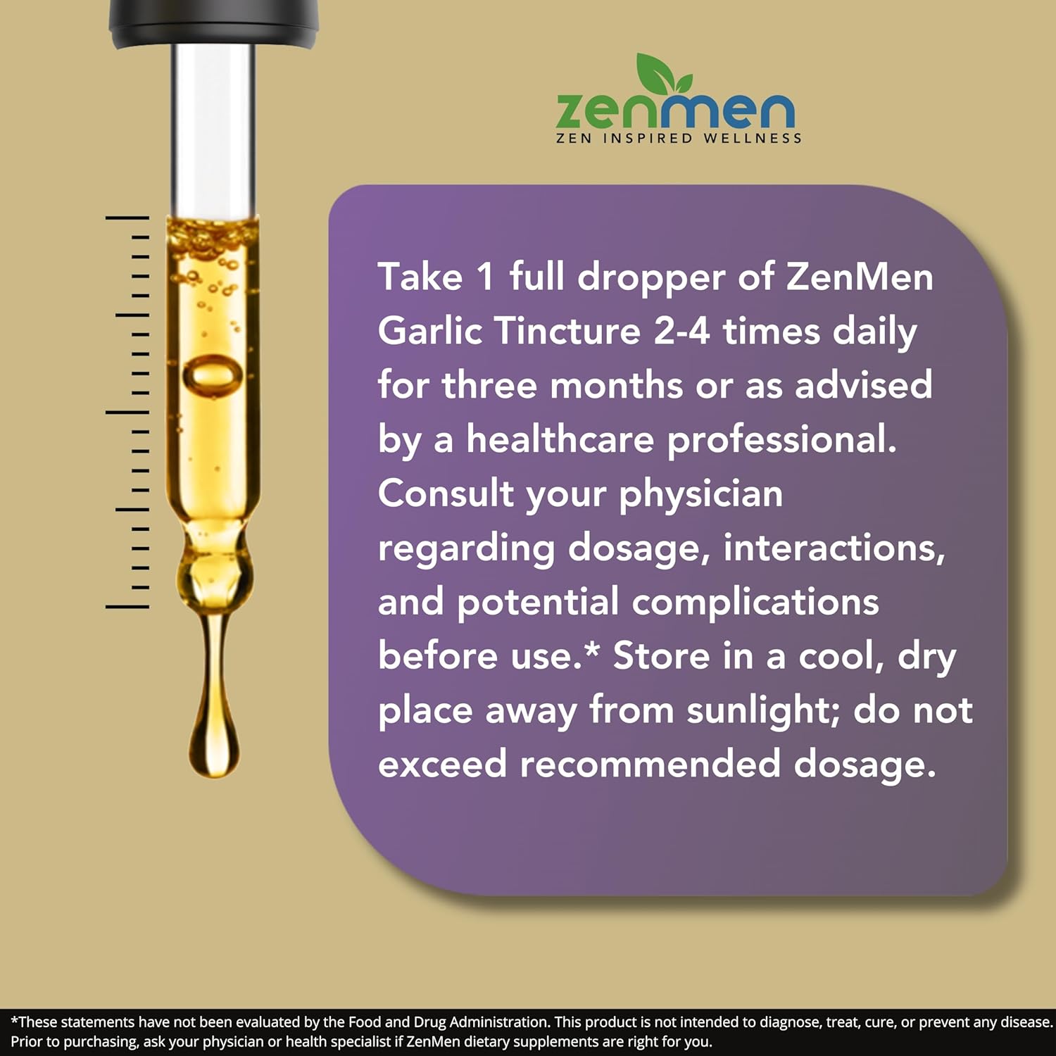 Japanese Knotweed and Garlic Tinctures for Immune Support Zenmen Bundle