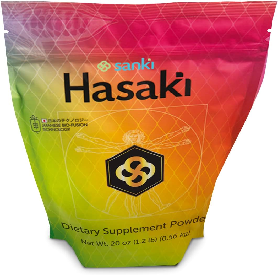 Japanese Sanki Global Chocolate Hasaki Gut Health Dietary Supplements Powder - 20oz (1.2lbs) - 0.49oz Protein Per Serving