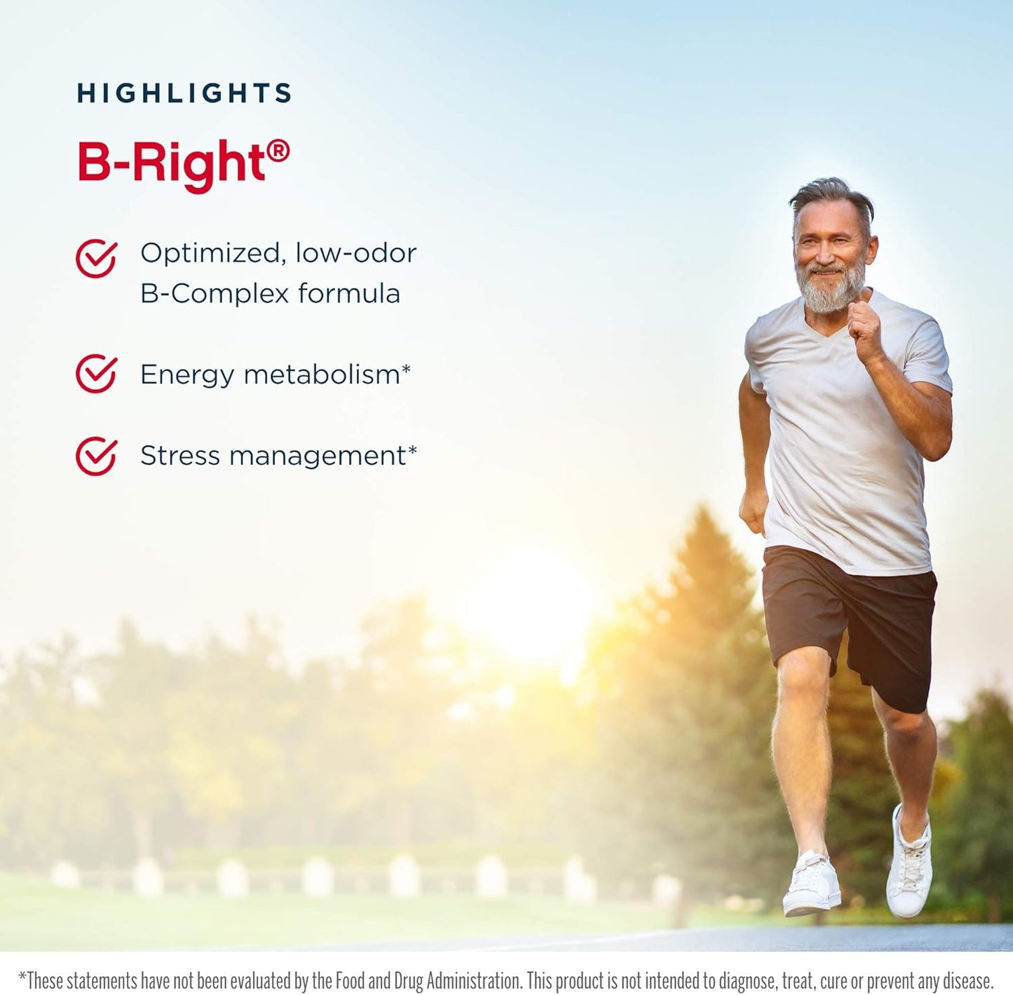Jarrow Formulas B-Right Vitamin B-Complex Capsules - 200 Count - Energy & Metabolism Support - Brain, Heart, Cardio Health - Low-Odor Veggie Caps