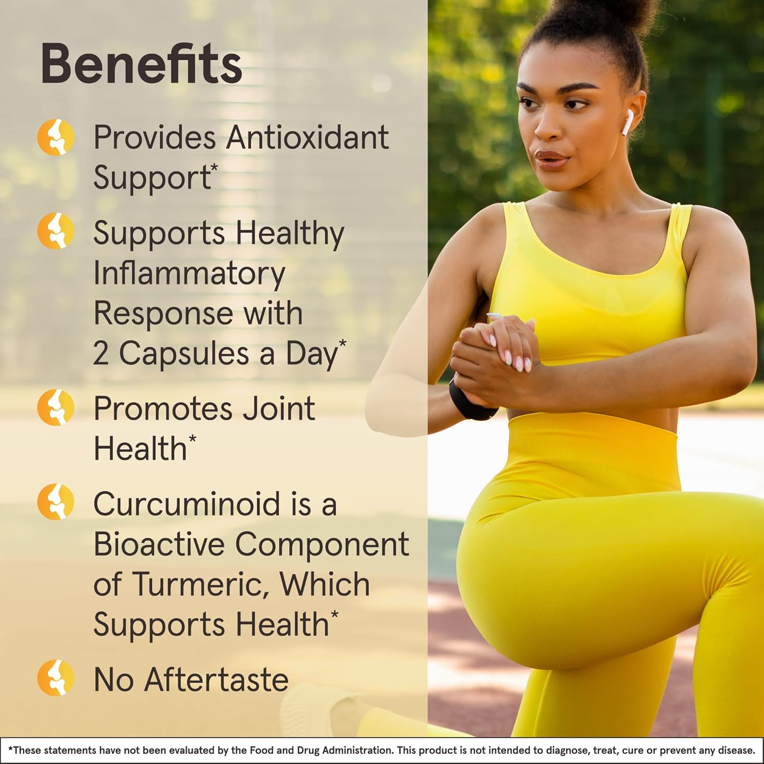 Jarrow Formulas® Curcumin 95 500 mg: Turmeric Extract Antioxidant for Bone & Joint Support, 60 Veg Capsules