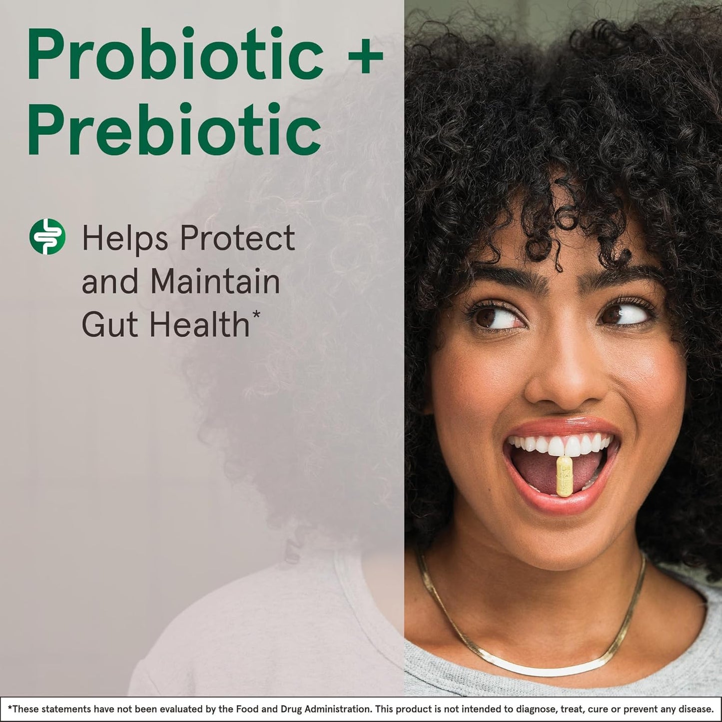 Jarrow Formulas Jarro-Dophilus + FOS - Prebiotic & Probiotic Supplement - 3.4 Billion CFU - Immune & Intestine Support - 100 Servings