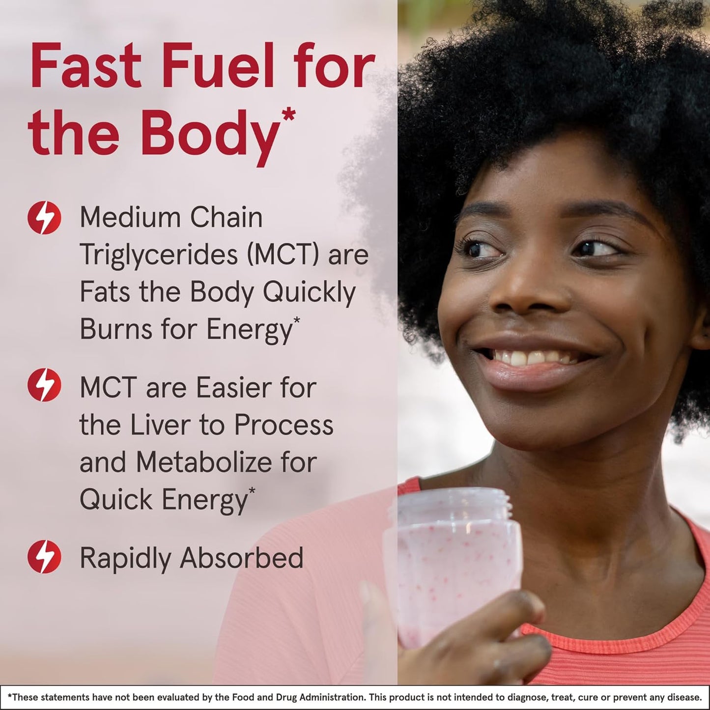 Jarrow Formulas MCT Oil - 20 fl oz Liquid Dietary Supplement for Quick Energy on Ketogenic Diets - 39 Day Supply