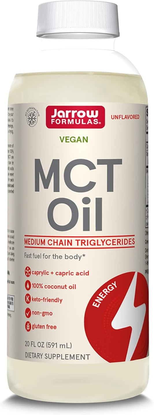 Jarrow Formulas MCT Oil 20 Fl. Oz - Brain and Muscle Fuel