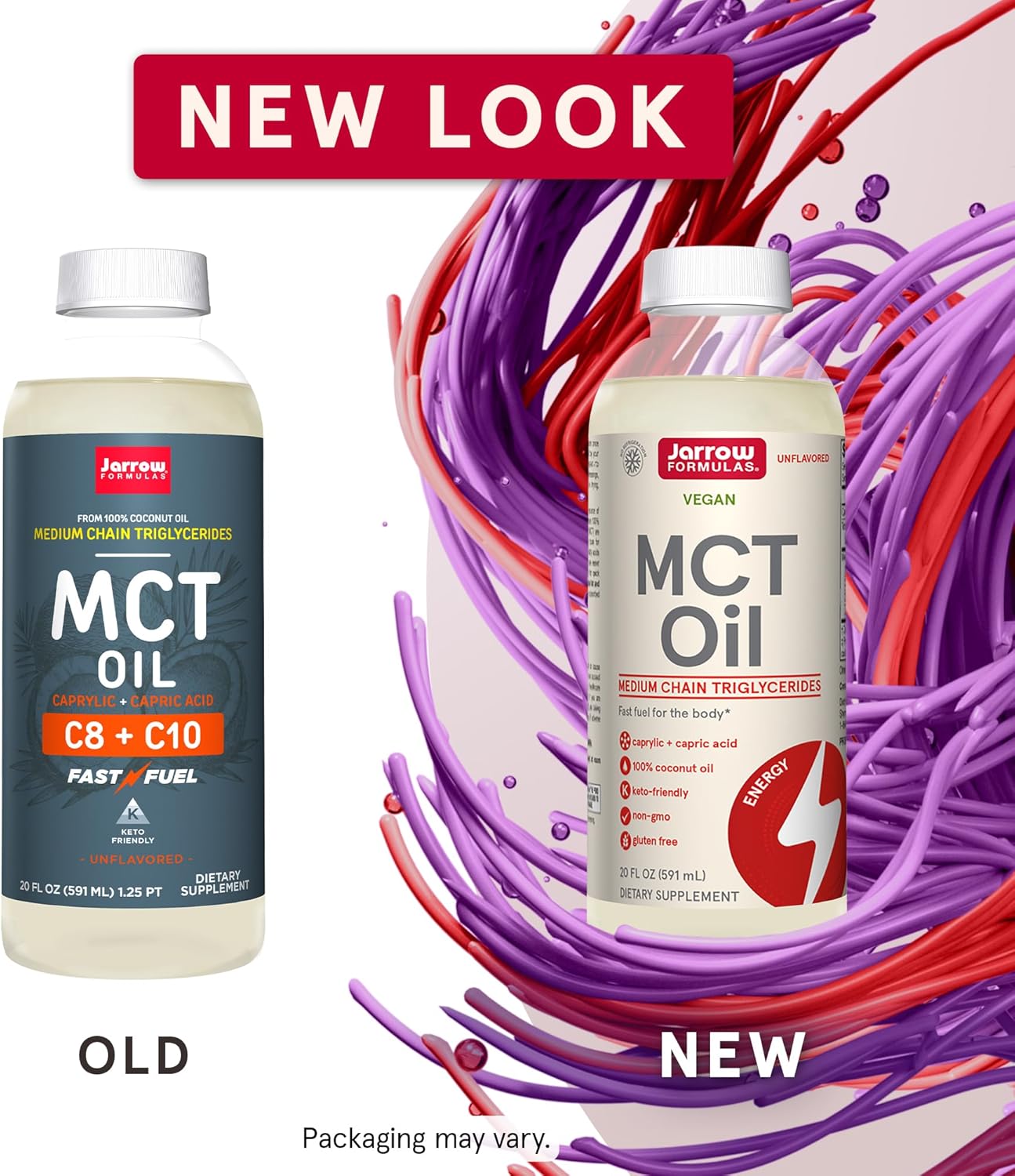 Jarrow Formulas MCT Oil 20 Fl. Oz - Brain and Muscle Fuel