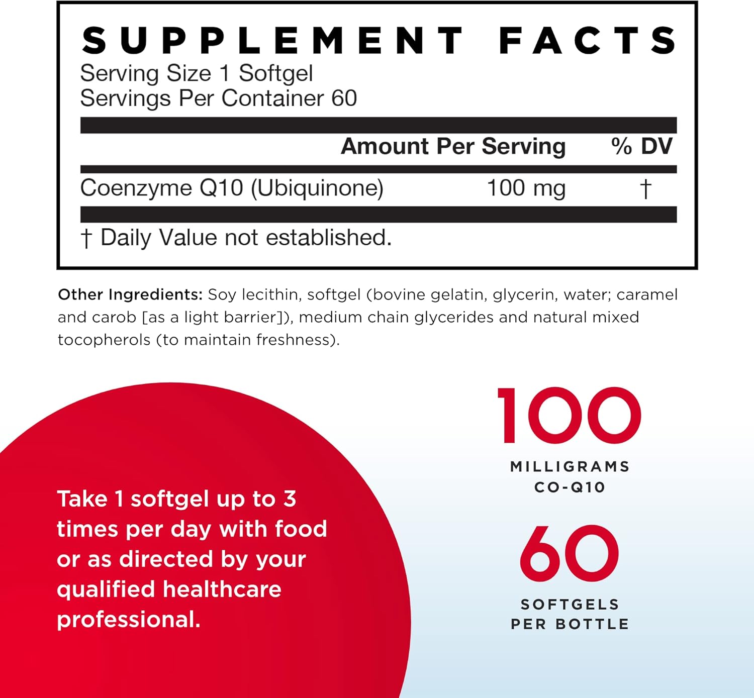 Jarrow Formulas Q-Absorb Co-Q10 100 mg Softgels, 2-Pack - High Absorption Antioxidant for Energy & Heart Health - 120 Servings - BoostGo Australia