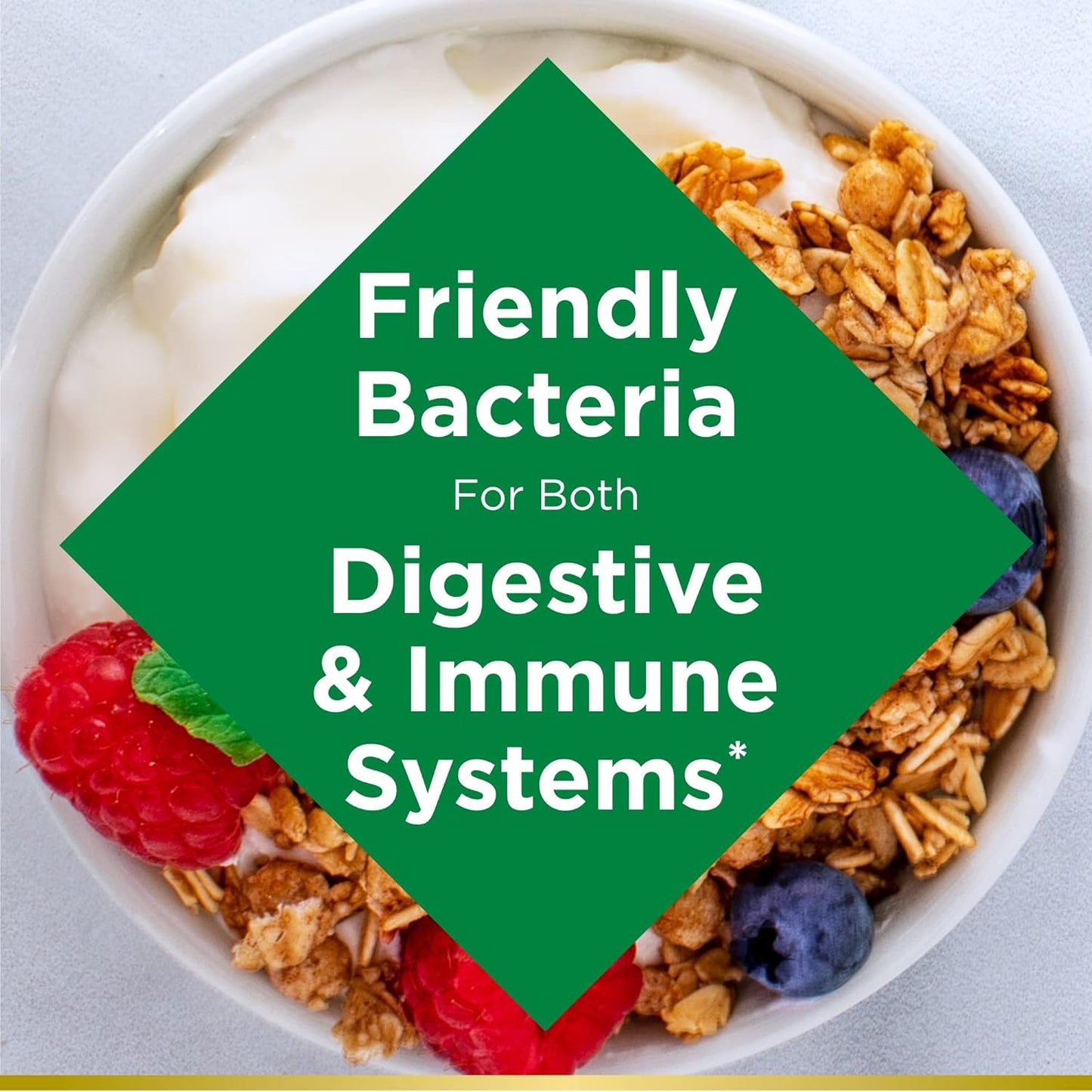 Jarrow Formulas Saccharomyces Boulardii Probiotics + MOS & Nature's Bounty Acidophilus Probiotic - 5 Billion CFU Daily Supplement for Digestive Health