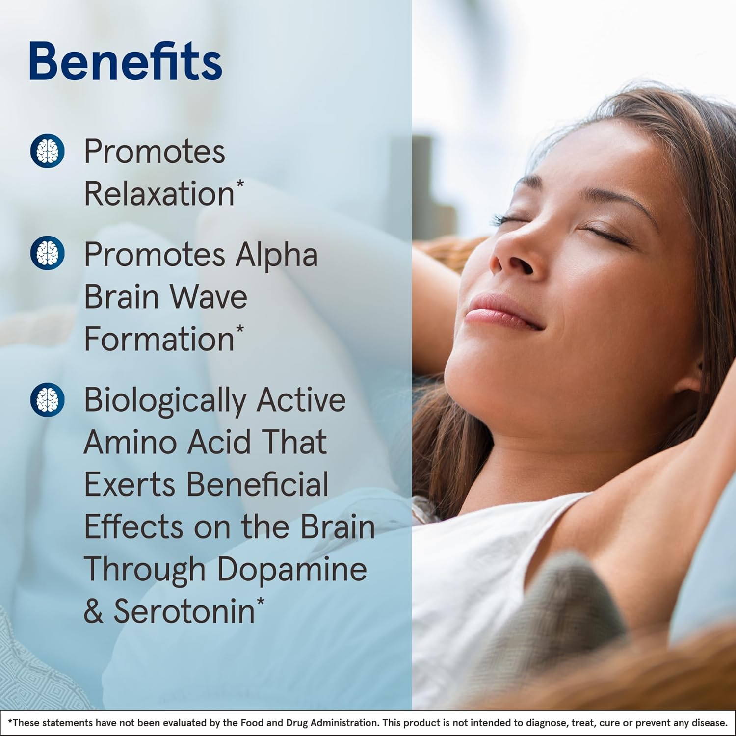 Jarrow Formulas Theanine 100 mg Gummies - Apple-Flavored Dietary Supplement for Calmness - 60 Day Supply