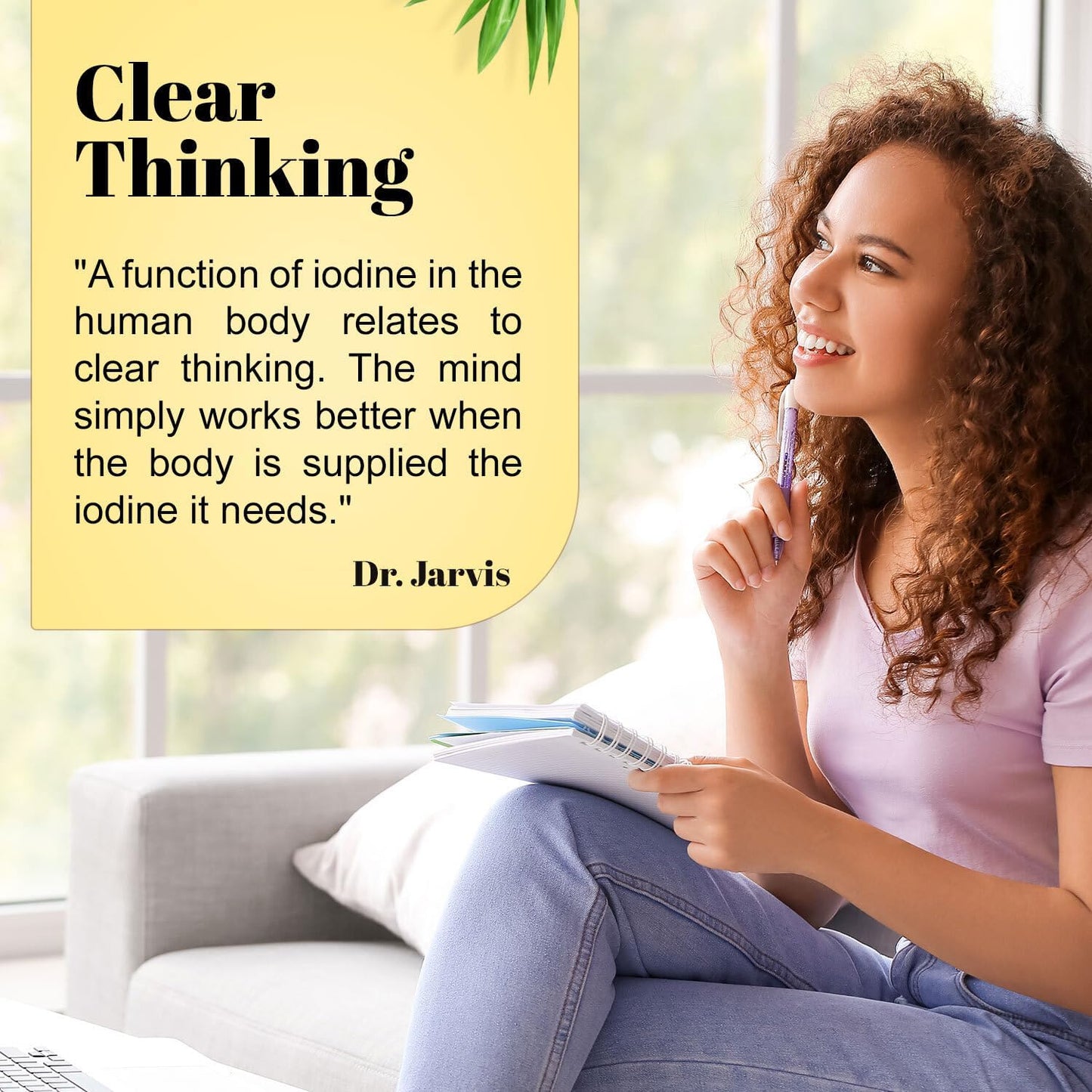 J.CROW'S® Lugol's 2% Iodine Solution & 'Folk Medicine' Book Bundle: Trusted Iodine Formula with Natural Health Wisdom