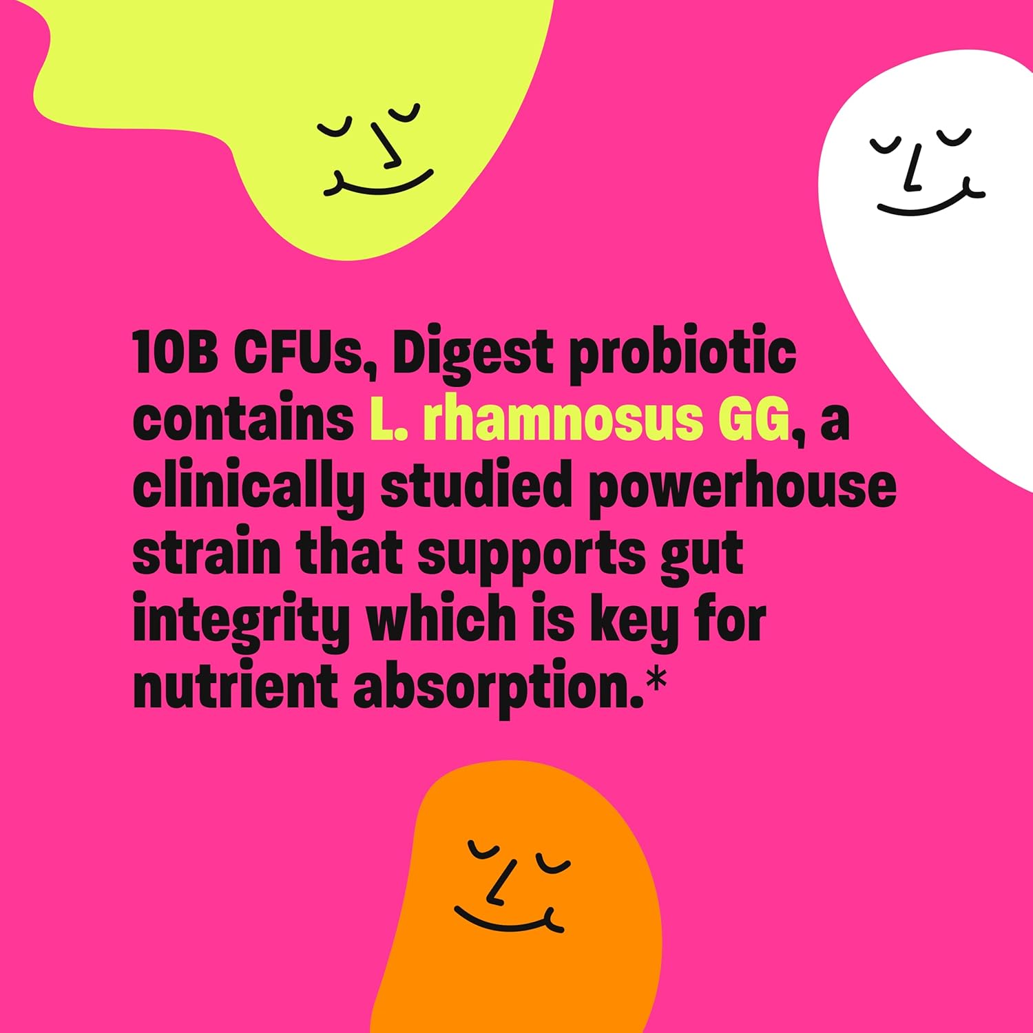 Jetson Digest - Probiotic Supplement for Digestion & Immune Support - Enhances Bowel Regularity, Reduces Bloating, Boosts Immunity - Gluten Free, Vegetarian, Non-GMO - 31 Capsules