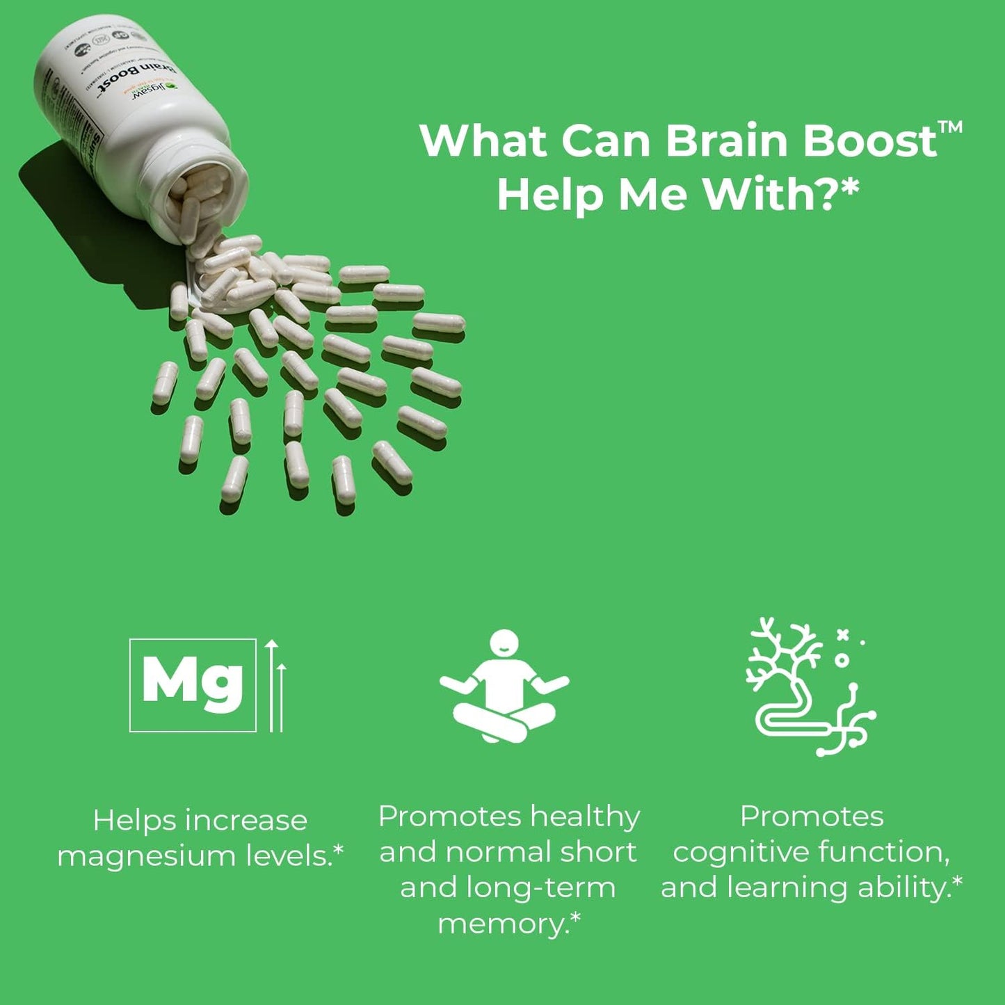 Jigsaw Health Bundle: Adrenal Cocktail™ and Brain Boost™ for Optimal Wellness