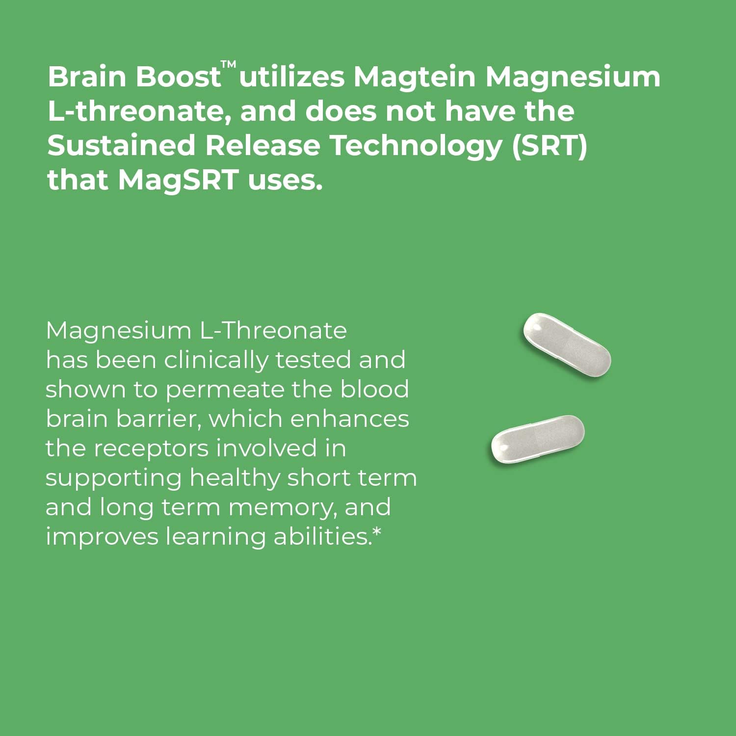 Jigsaw Health Magnesium Bundle with SRT® B-Free and Brain Boost™ - 240ct.
