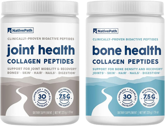 Joint and Bone Health Collagen Duo by NativePath - Experience the Joy
