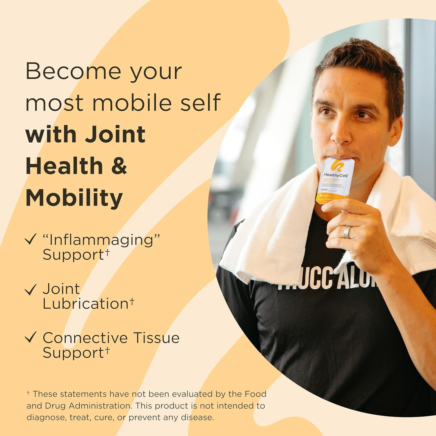 Joint Health & Mobility Bundle: Healthycell Bioactive Multi + Joint Lubrication Supplement - Liquid Supplements for Daily Vitamin Support - 60 Gel Packs