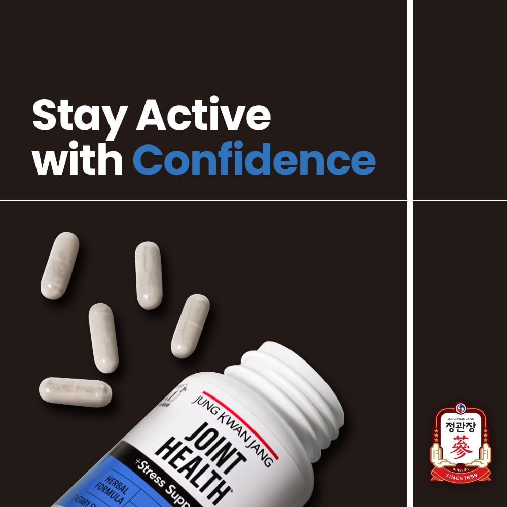 Joint Health Supplement with Boswellia and American Ginseng for Mobility Support - 60 Capsules