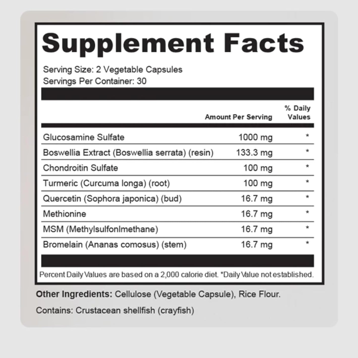 Joint Health Support Capsules with Boswellia, MSM, and Turmeric - Back, Bones, Mobility, and Cartilage Support - 60 Capsules from Phytage Labs