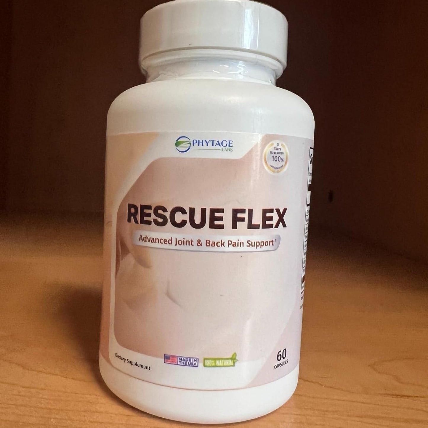 Joint Health Support Capsules with Boswellia, MSM, and Turmeric - Back, Bones, Mobility, and Cartilage Support - 60 Capsules from Phytage Labs