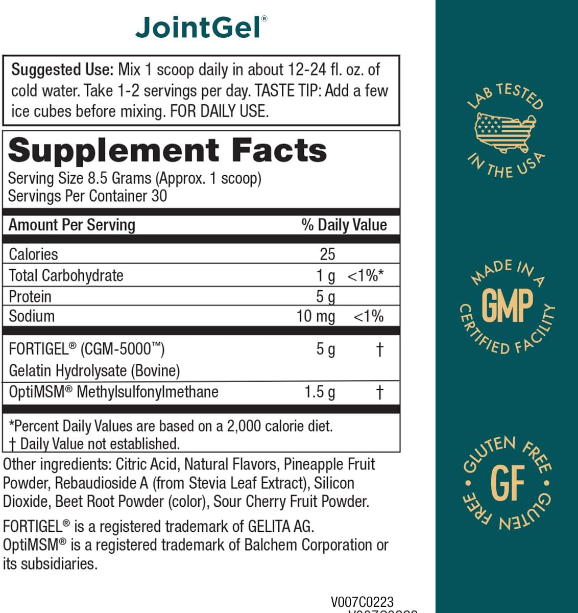 JointGel Bundle: Ultimate HA Joint Gel + Ultimate H.A. Powder - Bioactive Collagen, MSM, Quercetin, Hyaluronic Acid - Berry Flavor