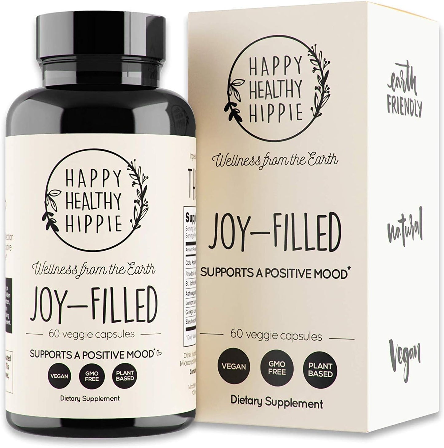Joyful Positive Flow Supplements - 2-Pack for a Happy Healthy Hippie Lifestyle