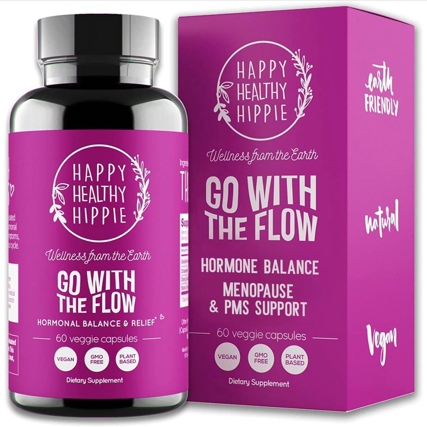 Joyful Positive Flow Supplements - 2-Pack for a Happy Healthy Hippie Lifestyle