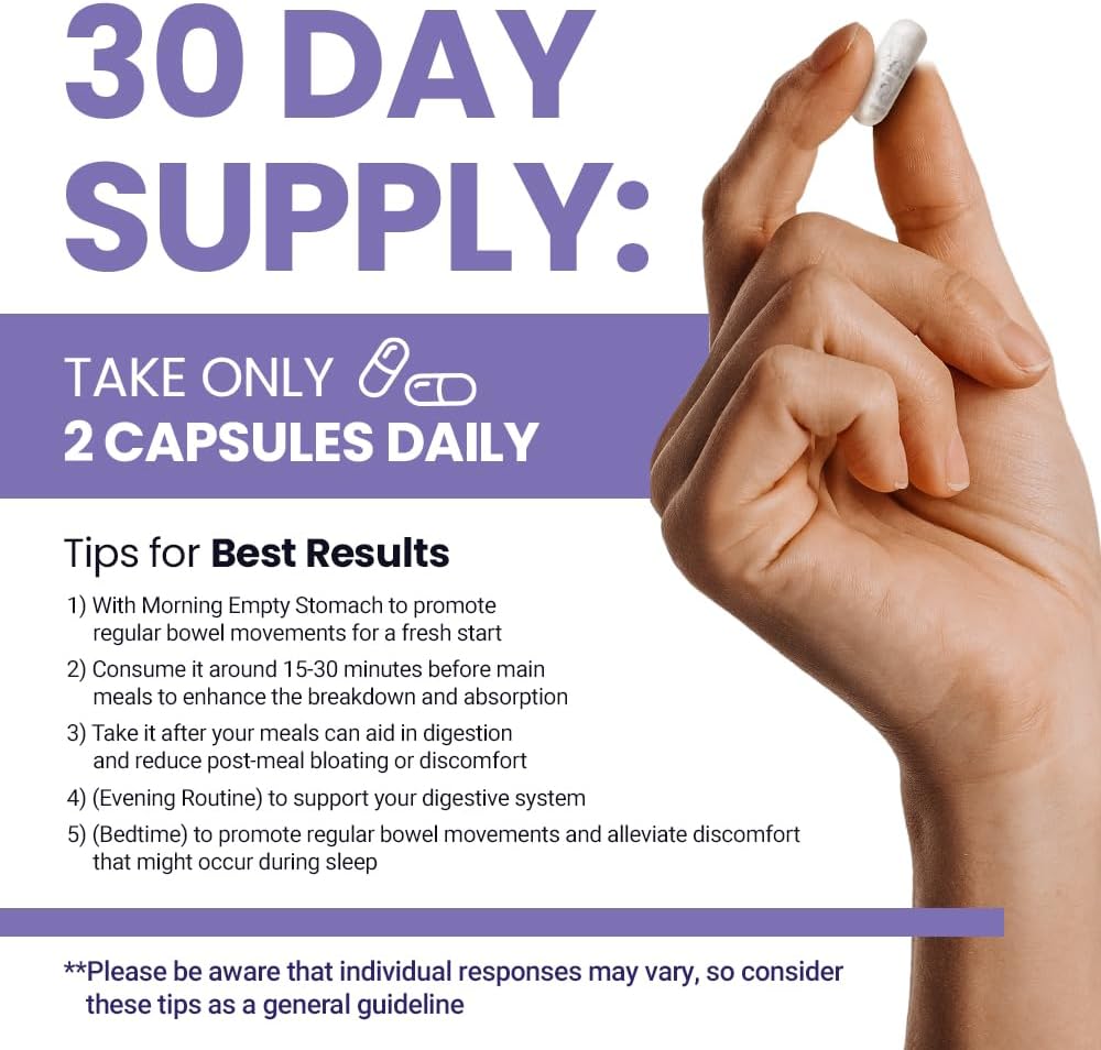 JungKwanJang Gut Health Support Capsules with Aloe Vera and American Ginseng - 833mg, 60 Capsules for Men and Women - Digestion, Immunity Boost