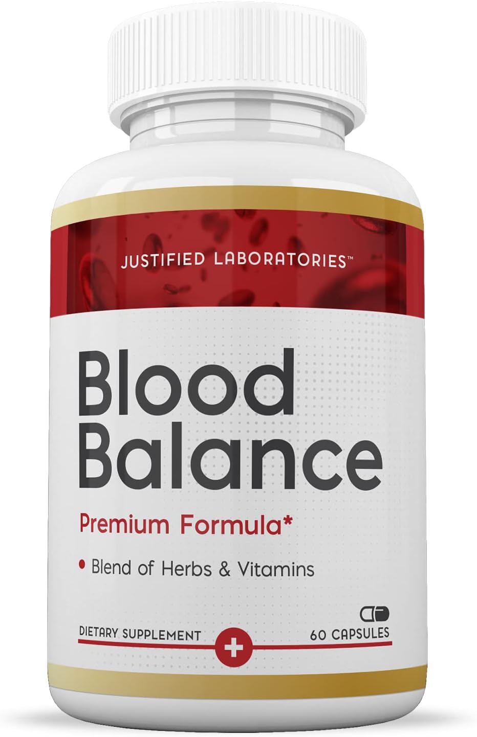 Justified Laboratories Blood Balance Advanced Formula Supplement - 620MG, 60 Capsules