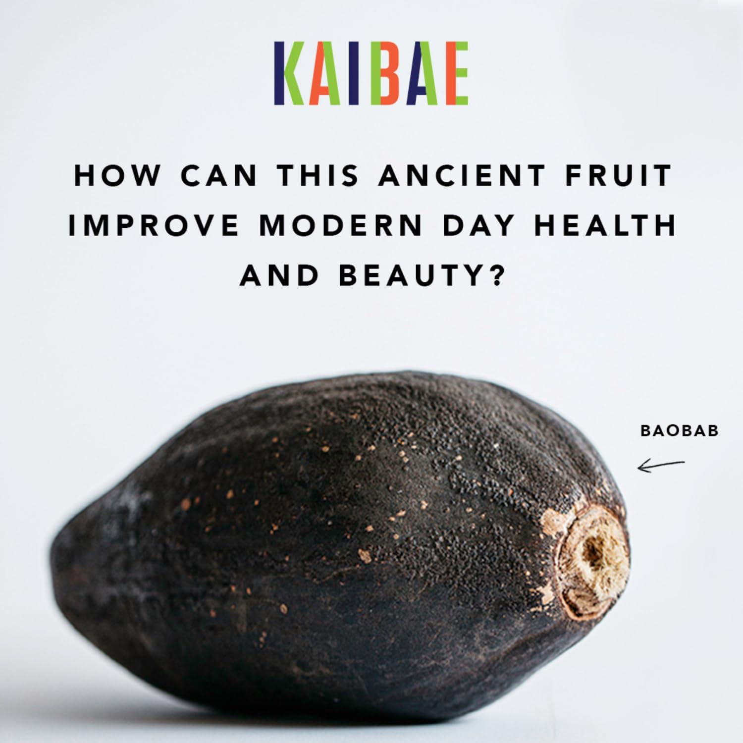 KAIBAE Premium Organic Baobab Powder for Gut Health, Immunity, and Hydration | Vitamin C, Polyphenols, Minerals | 8 oz. Fiber Supplement - BoostGo Australia