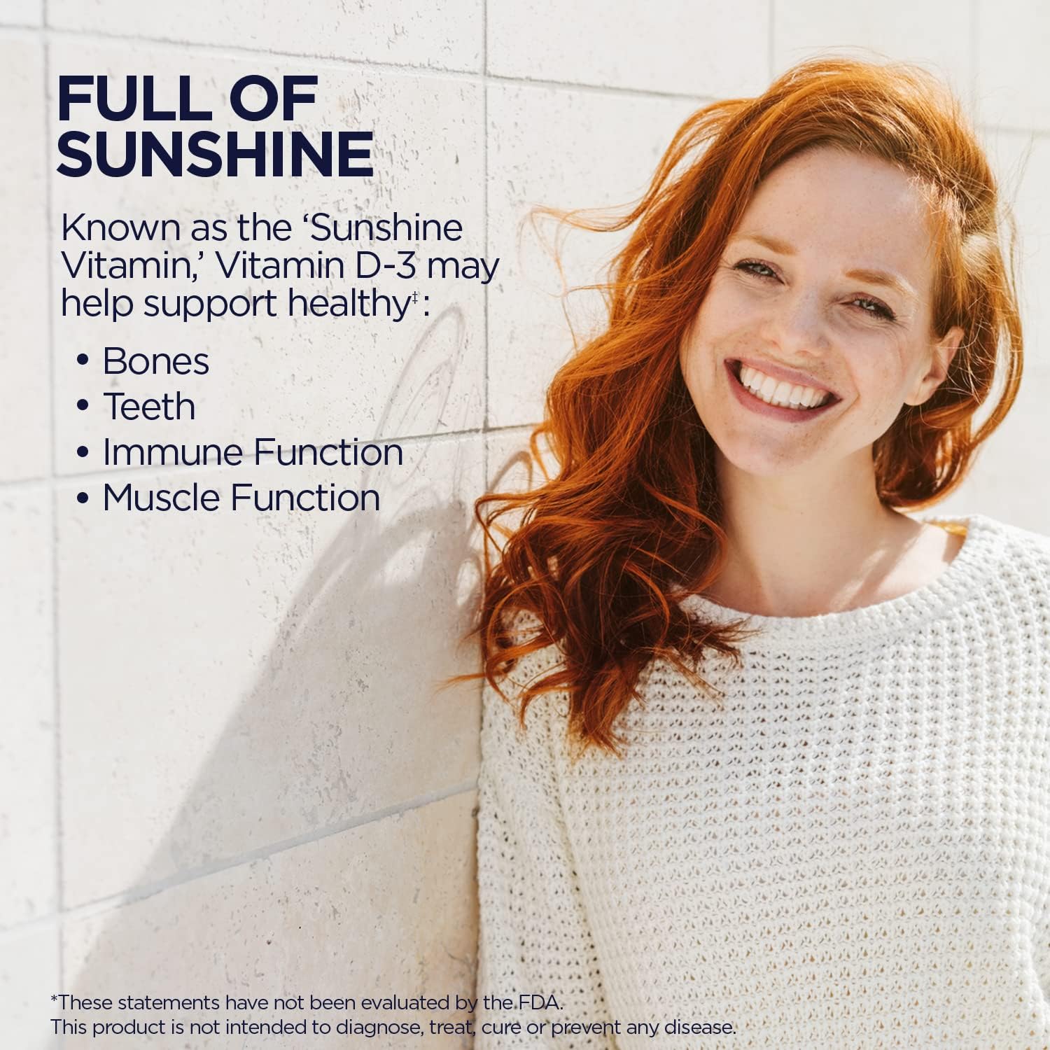 KAL Vitamin D-3 5000 IU ActivMelt Micro Tablets - Lemon Lime Flavor - Immune & Bone Support - 90 Servings